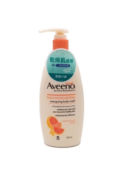 圖片 Aveeno 天然燕麥清新西柚沐浴露532ml