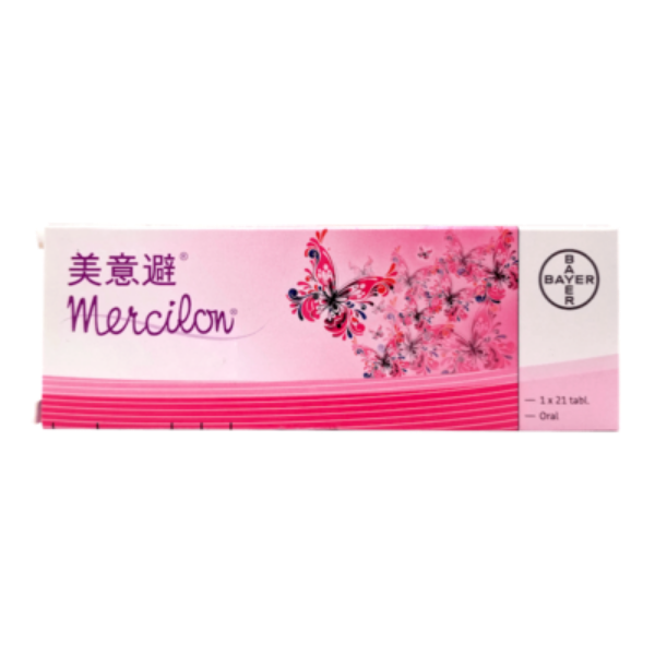 圖片 Bayer 拜耳 Mercilon 美意避 21 粒