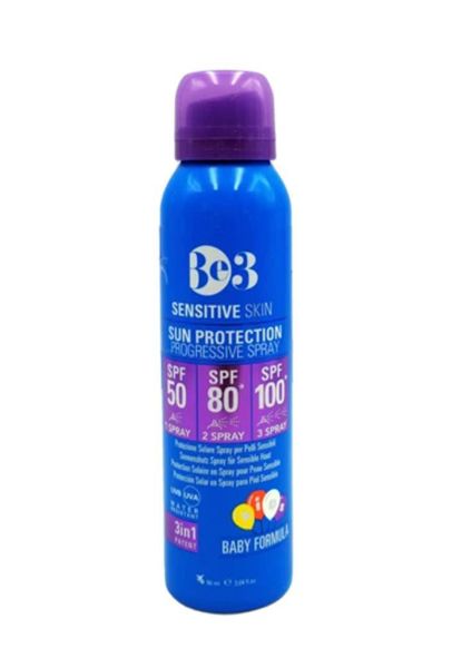 圖片 Be 3 漸進防曬噴霧 敏感皮膚 嬰幼童配方 90ml