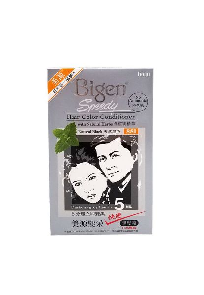 圖片 BIGEN 美源髮采 快速黑髮霜#881 天然黑色