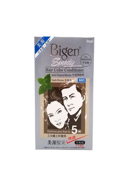 圖片 BIGEN 美源髮采 快速黑髮霜#883 黑褐色