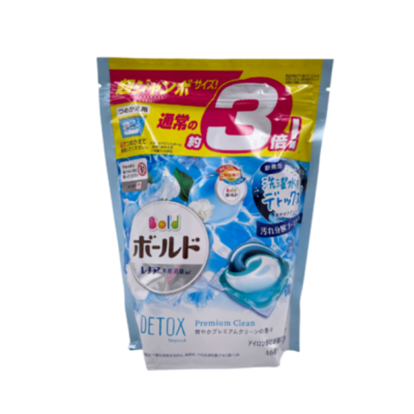 圖片 Bold ⽇本進⼝三合⼀洗衣膠囊 清淨花香 46 個
