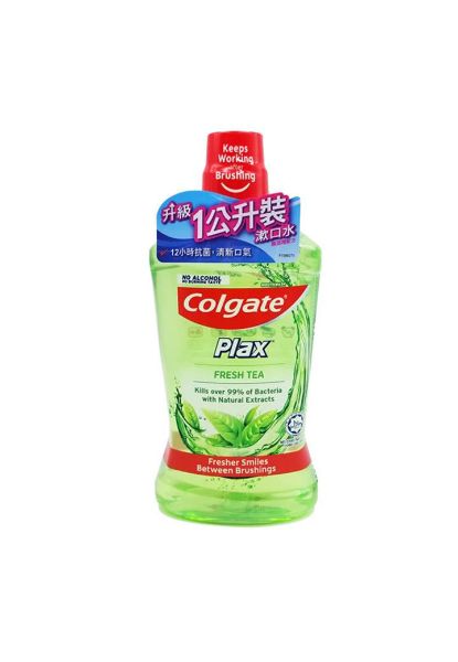 圖片 Colgate 高露潔 貝齒清涼薄荷漱口水 (Fresh Tea)1000 ml