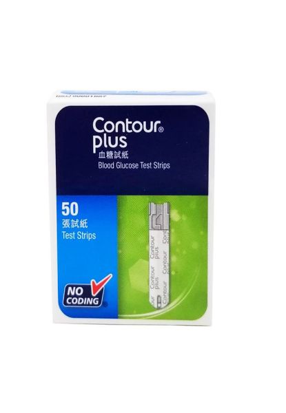 圖片 CONTOUR®PLUS 血糖測試紙50 片
