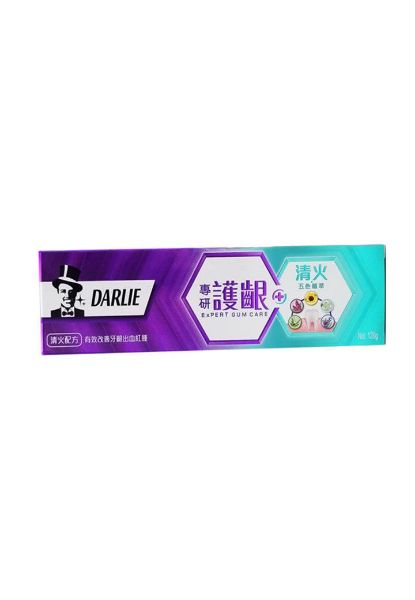 圖片 Darlie 黑人牙膏 黑人專研護齦清火五色植萃牙膏120g