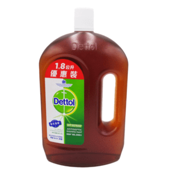 圖片 Dettol 滴露 消毒藥⽔ 1.8 L