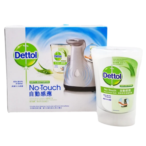 圖片 Dettol 滴露 自動感應殺菌潔手液 潔手機 + 補充裝250 ml