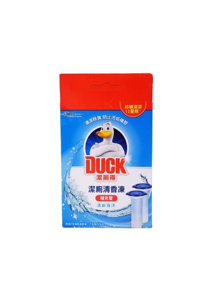 圖片 Duck 潔廁得 香凍清新海洋 補充裝孖裝38g x 2