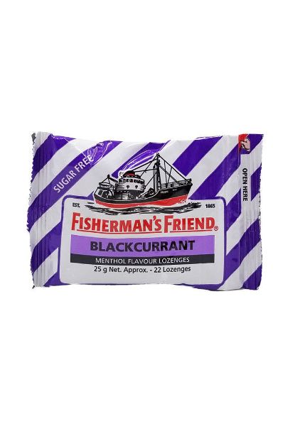 圖片 Fishman's Friend 漁夫之寶 潤喉糖 黑加倫子味25 g