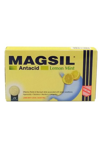 圖片 Fortune 幸福胃的素 中和胃酸配方 檸檬薄荷 24 片