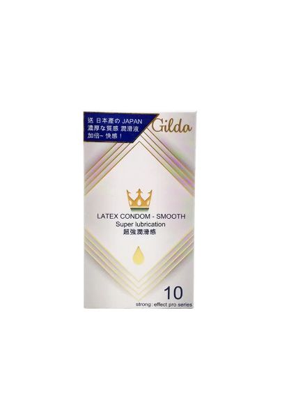 圖片 Gilda 超強潤滑感安全套10 片裝