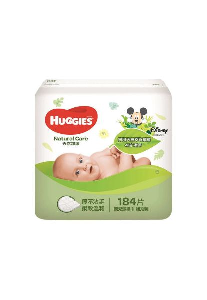 圖片 Huggies® 好奇 天然加厚嬰兒濕紙巾