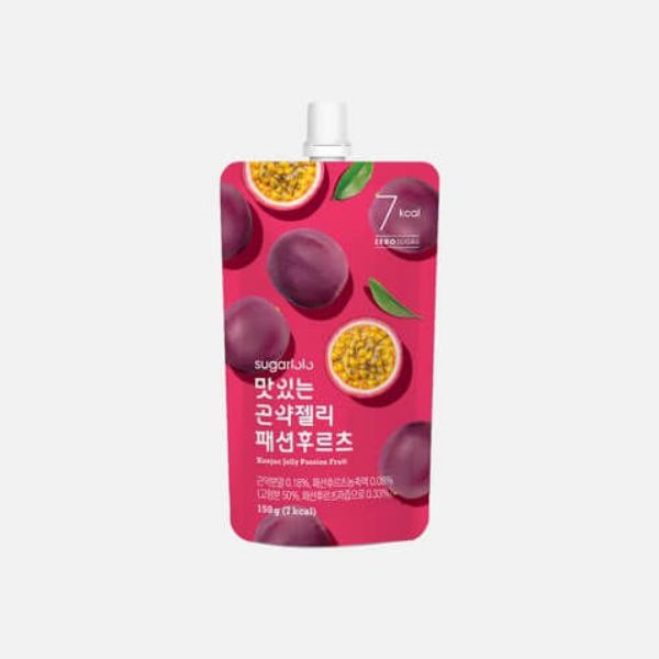 圖片 Intake - Sugarlolo 低卡蒟蒻果凍 吸凍飲 Jelly 熱情果1包