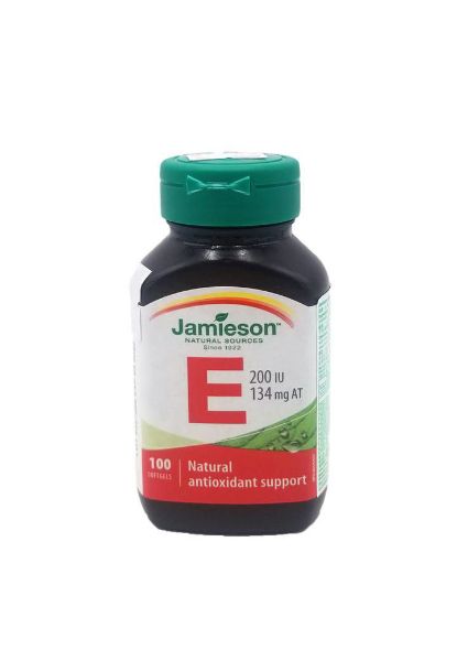 圖片 Jamieson Vitamin E 200 IU 134 mg AT 100 粒