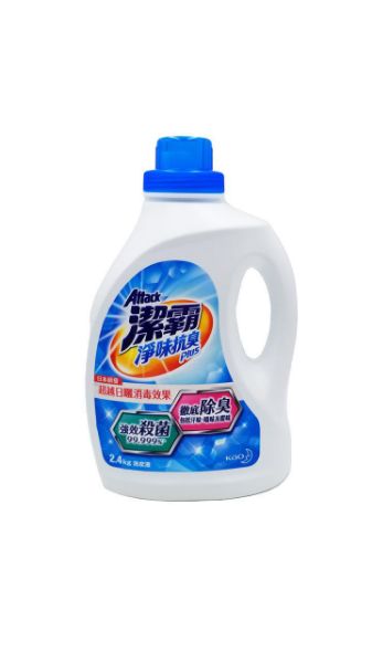 圖片 Kao 花王 潔霸 淨味抗臭 plus 超濃縮洗衣液  2.4kg