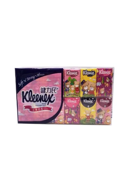 圖片 Kleenex 健力氏 - 小熊迷你紙手巾 36 包