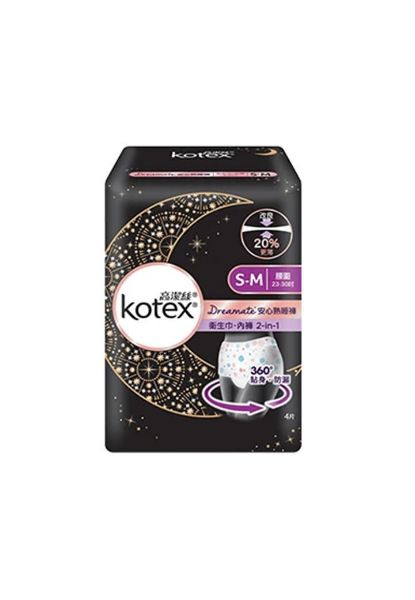 圖片 Kotex 高潔絲 Dreamate 安心熟睡褲 中碼 4 片