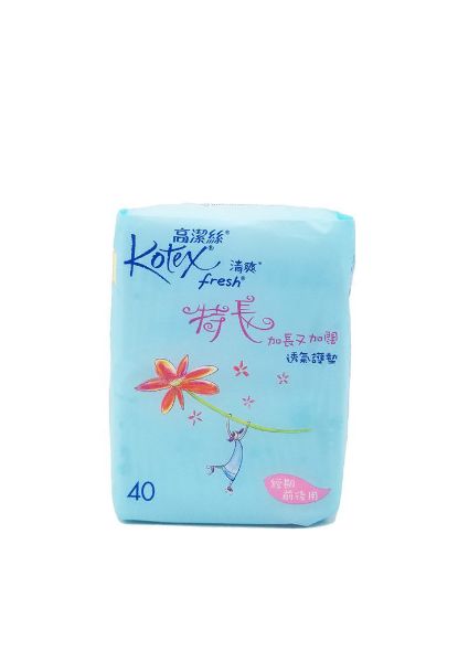 圖片 Kotex 高潔絲 Fresh 清爽透氣特長護墊 17.5 cm 40 片
