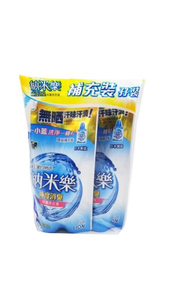 圖片 LION Top 獅王潔白物語 納米樂特濃洗衣液 極度消臭450 g x 2