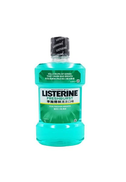 圖片 Listerine 李施德林 清涼口味漱口水 1000 ml