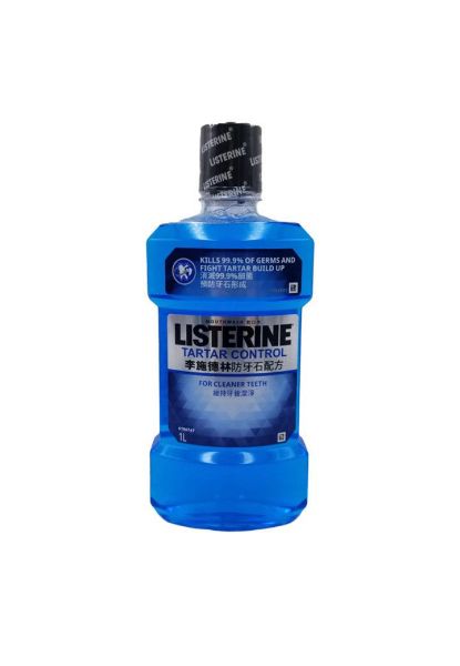 圖片 Listerine 李施德林 防牙石配方漱口水1000 ml