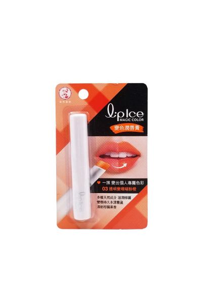 圖片 Mentholatum 曼秀雷敦 Liplce Magic Color 03 透明變珊瑚粉橙
