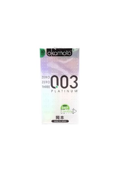圖片 Okamoto 岡本 0.03 白金超薄安全套