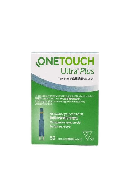 圖片 Onetouch Ultra plus 50 血糖試紙50片