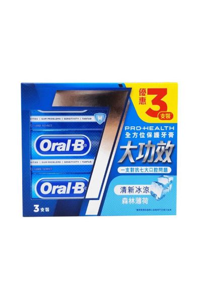 圖片 Oral-B 健康專家全方位保護森林薄荷牙膏