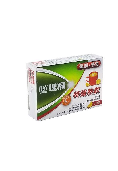 圖片 Panadol 必理痛 特強傷風感冒熱飲 檸檬味5 包