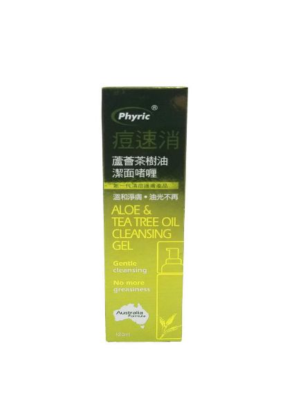 圖片 Phyric 痘速消 蘆薈茶樹油潔面啫喱 120ml