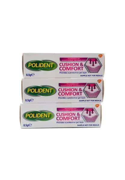 圖片 Polident 保麗淨 舒適護齦假牙固定劑 3 件裝