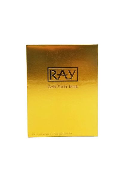 圖片 Ray Gold Facial Mask 妝蕾蠶絲面膜  10 片