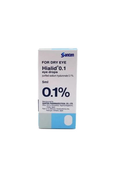 圖片 Santen Hialid® 0.1 eye drops  5 ml