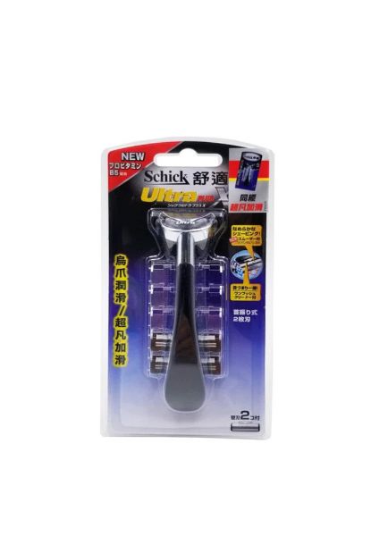 圖片 Schick 舒適 超凡加滑剃鬚刀 附 2 片刀片