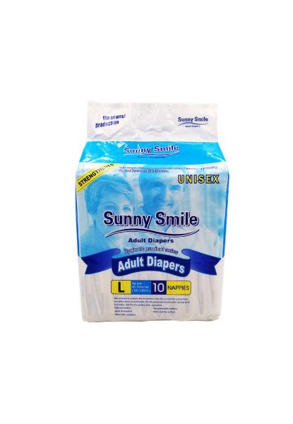 圖片 Sunny Smile 親親樂成人紙尿片褲 L 碼  10 片