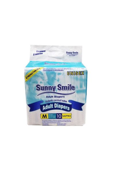 圖片 Sunny Smile 親親樂成人紙尿片褲 M 碼 10 片