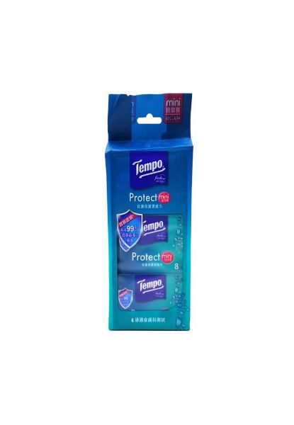 圖片 Tempo 抗菌倍護濕紙巾 迷你裝