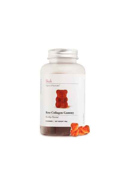 圖片 Unichi 膠原蛋白玫瑰口味小熊軟糖