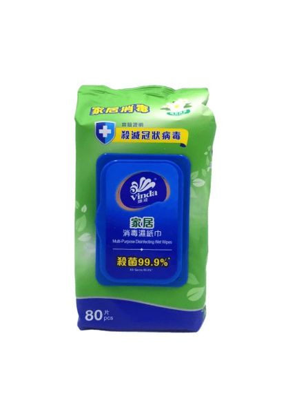 圖片 Vinda  維達 家居消毒濕紙巾 80 片