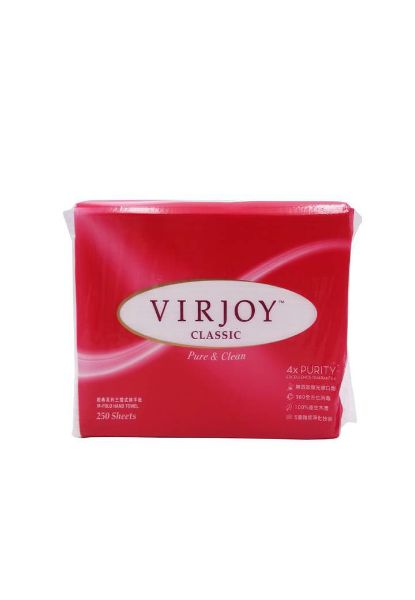 圖片 Virjoy 唯潔雅 經典系列三摺式抹手紙250張