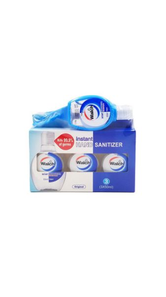 圖片 Walch 威露士 迷你免洗搓手液 連矽膠鎖匙扣 50 ml x 4