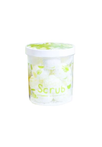 圖片 泰國 Shee'ple 美白去角質磨砂皂 椰子味 16粒