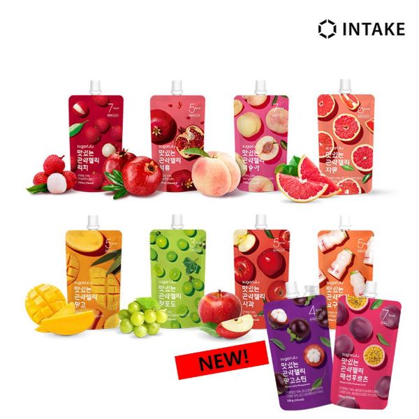 圖片 INTAKE SUGARLOLO JELLY 蒟蒻啫喱 (一盒十包)  (10種口味組合禮包)